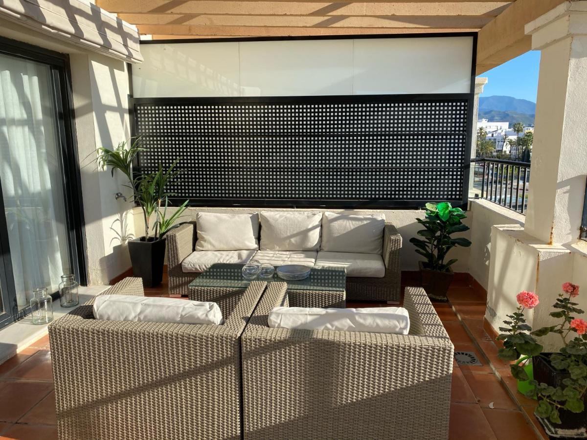 Penthouse With Sea Views In Marbella Apartment Bagian luar foto