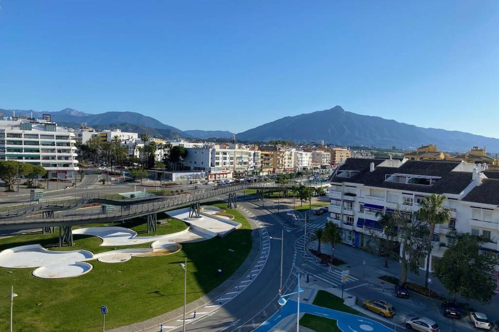 Penthouse With Sea Views In Marbella Apartment Bagian luar foto